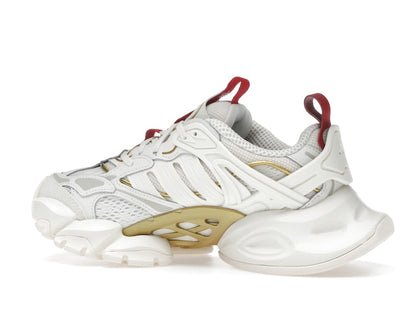adidas XLG Runner Deluxe Off White Gold Metallic Red