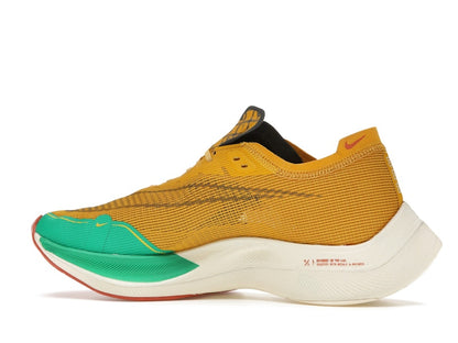 Nike ZoomX Vaporfly Next% 2 1972 Dark Sulfur Stadium Green