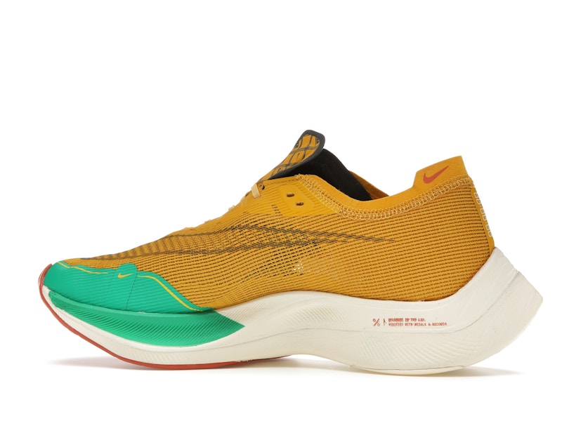 Nike ZoomX Vaporfly Next% 2 1972 Dark Sulfur Stadium Green