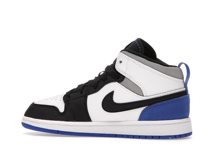 Jordan 1 Mid SE White Black Royal (PS)