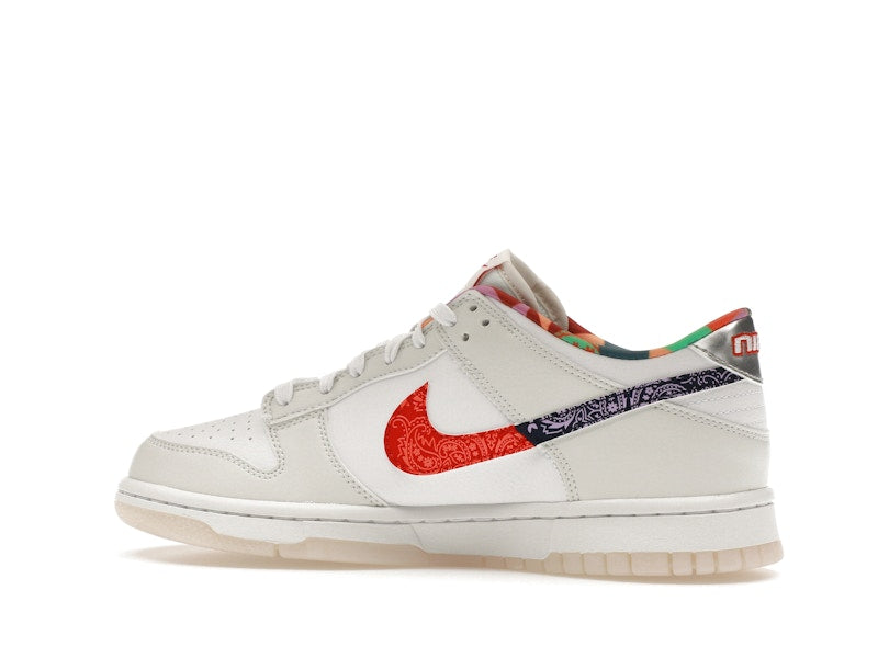 Nike Dunk Low White Multi-Color Paisley (GS)