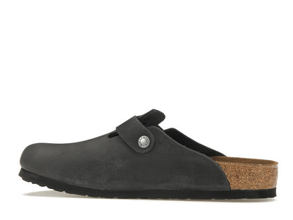 Birkenstock Boston Oiled Leather Black