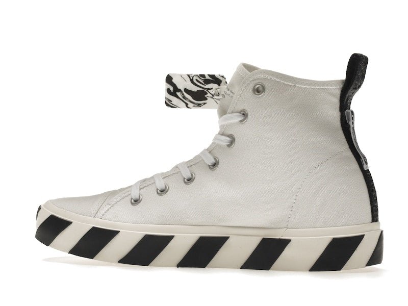 OFF-WHITE Vulcanized Mid Top White Black