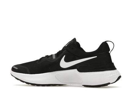 Nike React Miler Black White