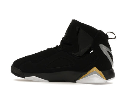 Jordan True Flight Black Metallic Gold