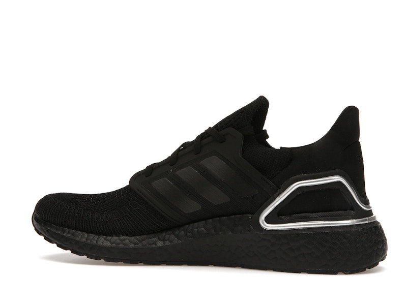 adidas Ultra Boost 20 Core Black Silver Metallic