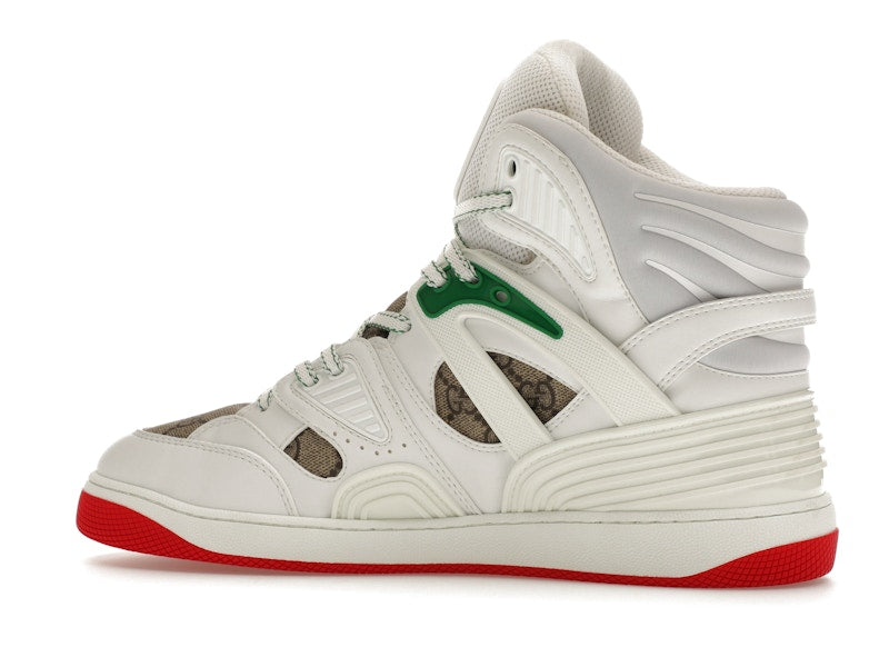 Gucci Basket White Demetra Red