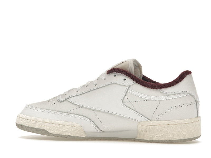 Reebok Club C 85 Packer Shoes Chalk White Maroon
