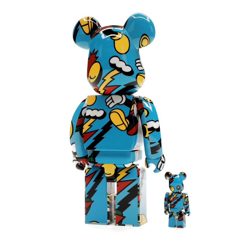 Bearbrick Grafflex 100% & 400% Set