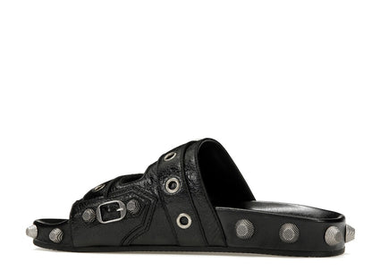 Balenciaga Cagole Sandals Black