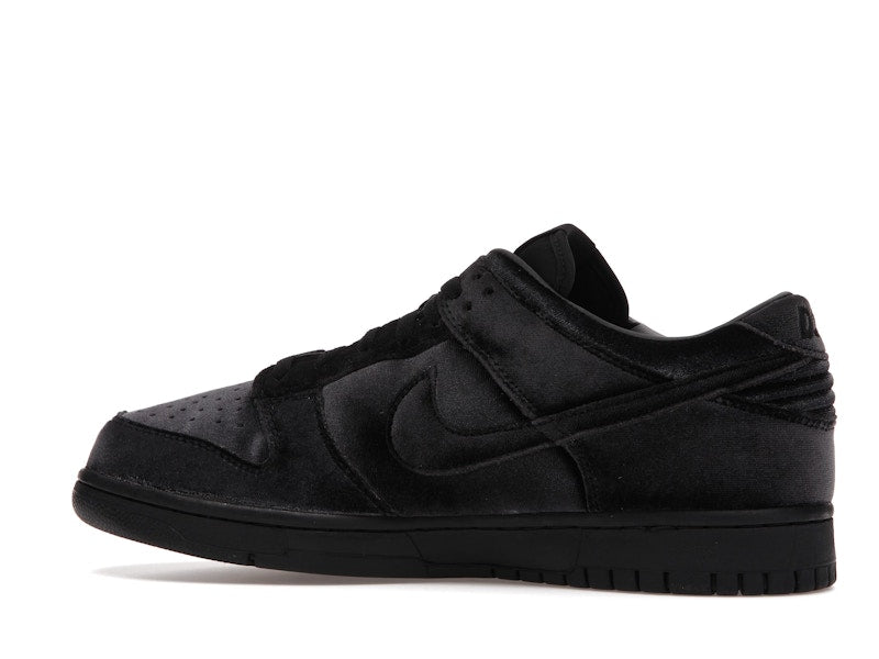 Nike Dunk Low Dover Street Market Triple Black Velvet