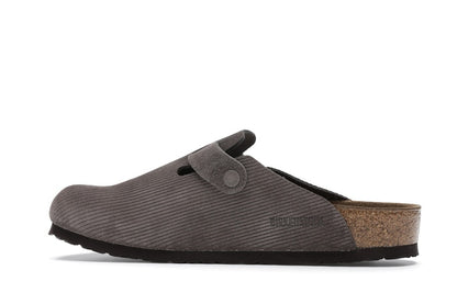 Birkenstock Boston Clogs Stussy Anthracite