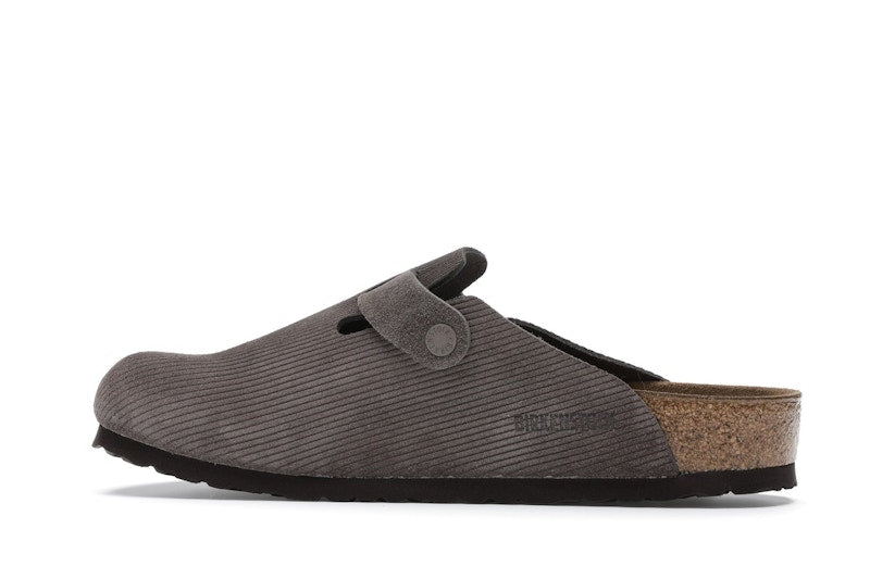 Birkenstock Boston Clogs Stussy Anthracite