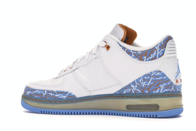 Jordan AJF 3 White University Blue Sunset