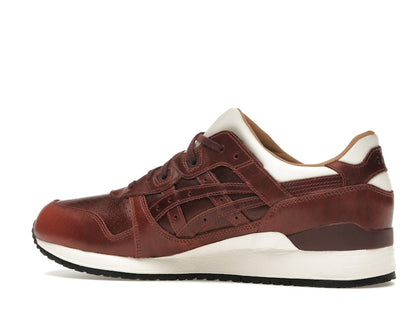 ASICS Gel-Lyte III Packer Shoes x J. Crew Oxblood Leather