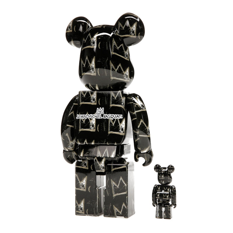 Bearbrick Jean-Michel Basquiat #8 100% & 400% Set