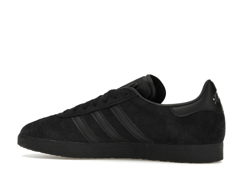 adidas Gazelle All Black Silver Metallic