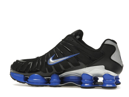 Nike Shox TL Black Racer Blue Metallic Silver
