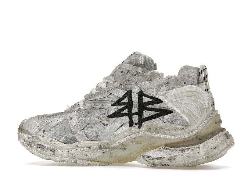 Balenciaga Runner Graffiti White