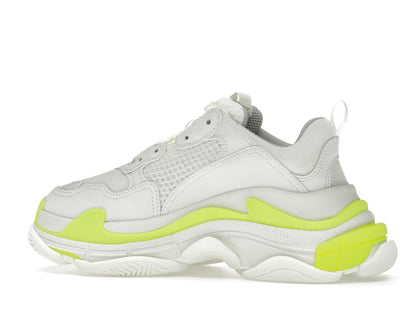 Balenciaga Triple S White Fluo Yellow (Women's)