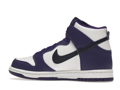 Nike Dunk High Electro Purple Midnight Navy (GS)