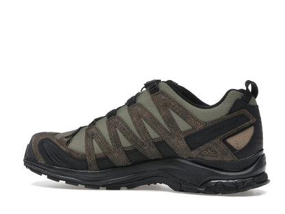 Salomon XA Pro 3D Distressed Leather Dark Earth Black