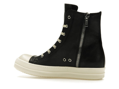 Rick Owens Lido High Sneaks Black Milk