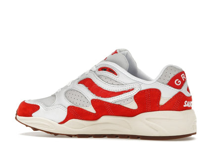 Saucony Grid Shadow 2 Ivy Prep White Red