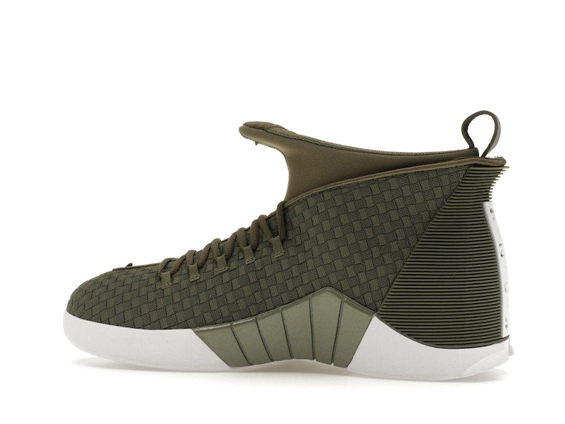Jordan 15 Retro PSNY Woven Olive