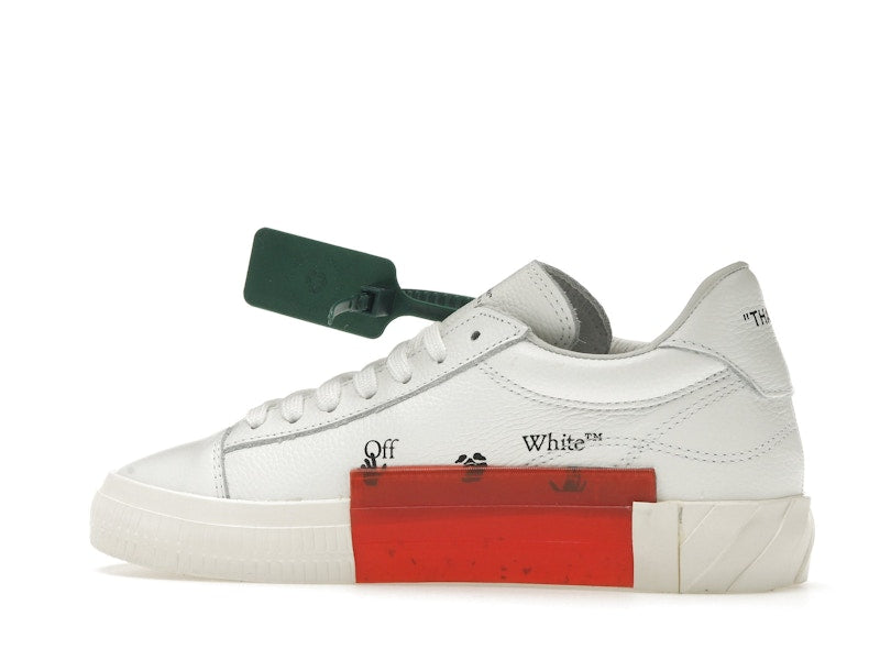 OFF-WHITE Vulc Low Leather White White (Women's)
