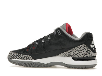 Nike Zoom Vapor AJ3 Black Cement