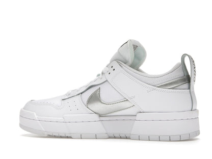 Nike Dunk Low Disrupt White Silver (Women's)