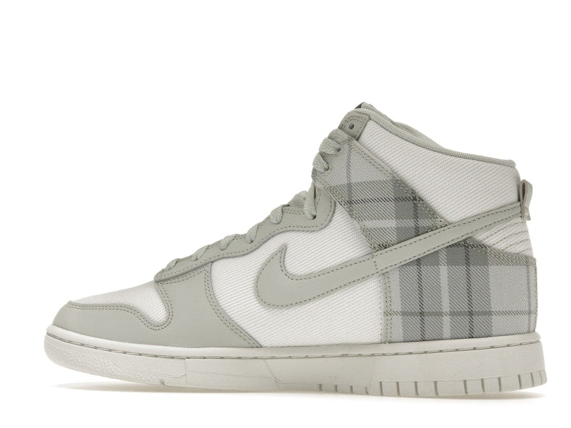 Nike Dunk High SE Tartan Plaid White Light Green