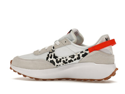 Nike Waffle Debut White Team Orange Leopard (Women's)