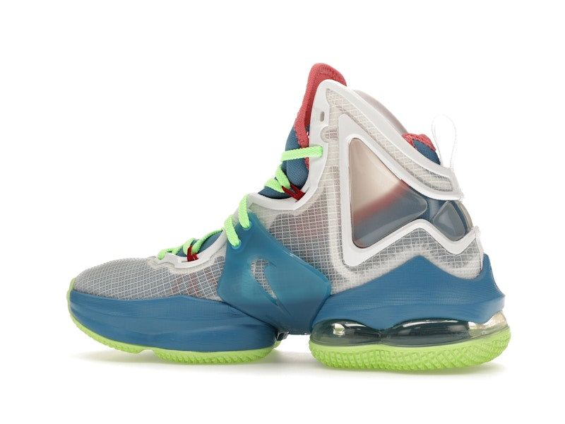 Nike LeBron 19 Dutch Blue Lime Glow (GS)