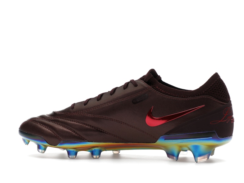 Nike Tiempo Legend 10 Elite Luxe FG Montebelluna Leather Port Wine