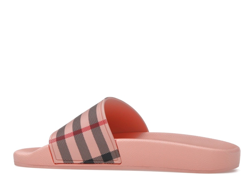 Burberry Furley Slides Vintage Check Pink (Women's)