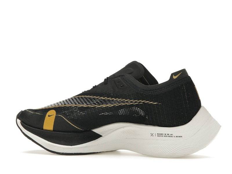 Nike ZoomX Vaporfly Next% 2 Black Metallic Gold Coin (Women's)