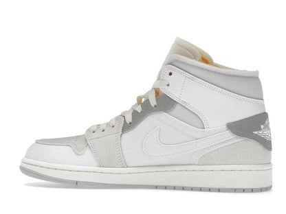 Jordan 1 Mid SE Craft Inside Out White Grey
