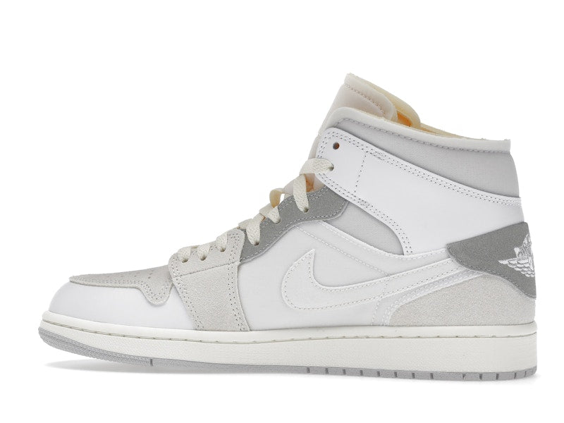 Jordan 1 Mid SE Craft Inside Out White Grey
