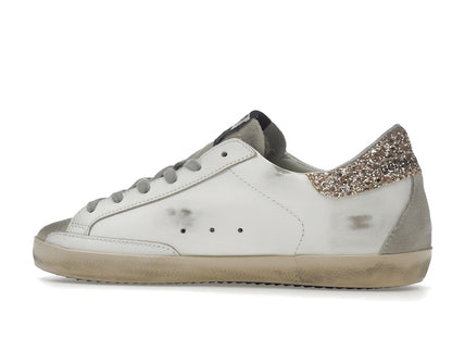 Golden Goose Super-Star White Red Glitter (Women's)