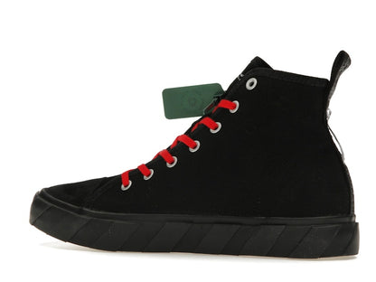 OFF-WHITE Vulcanized Hi Canvas Black Red
