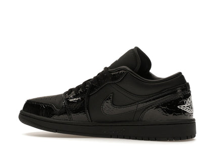 Jordan 1 Low SE Patent Elephant Black (Women's)