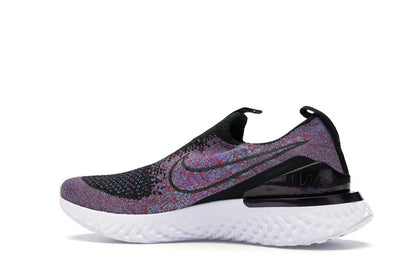 Nike Epic Phantom React Flyknit Black University Red Hyper Jade (Women's)