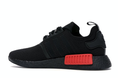 adidas NMD R1 Core Black Lush Red
