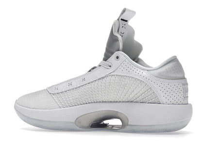 Jordan XXXV Low Metallic Silver (Clear Sole)
