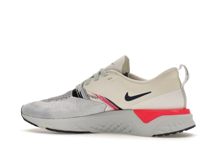 Nike Odyssey React 2 Flyknit White Blue Void Hyper Pink (Women's)