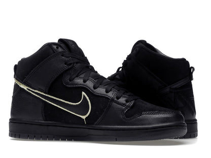 Nike SB Dunk High FAUST Black Gold