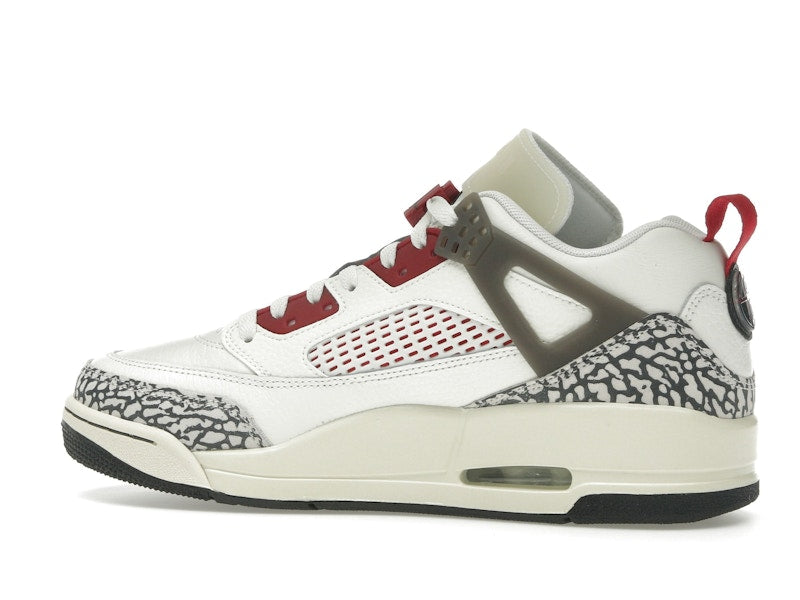 Jordan Spizike Low Sail Anthracite Coconut Milk Varsity Red
