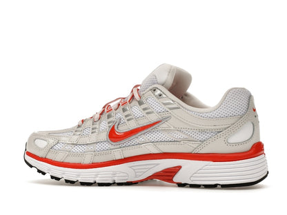 Nike P-6000 White Platinum Tint Black Picante Red (Women's)